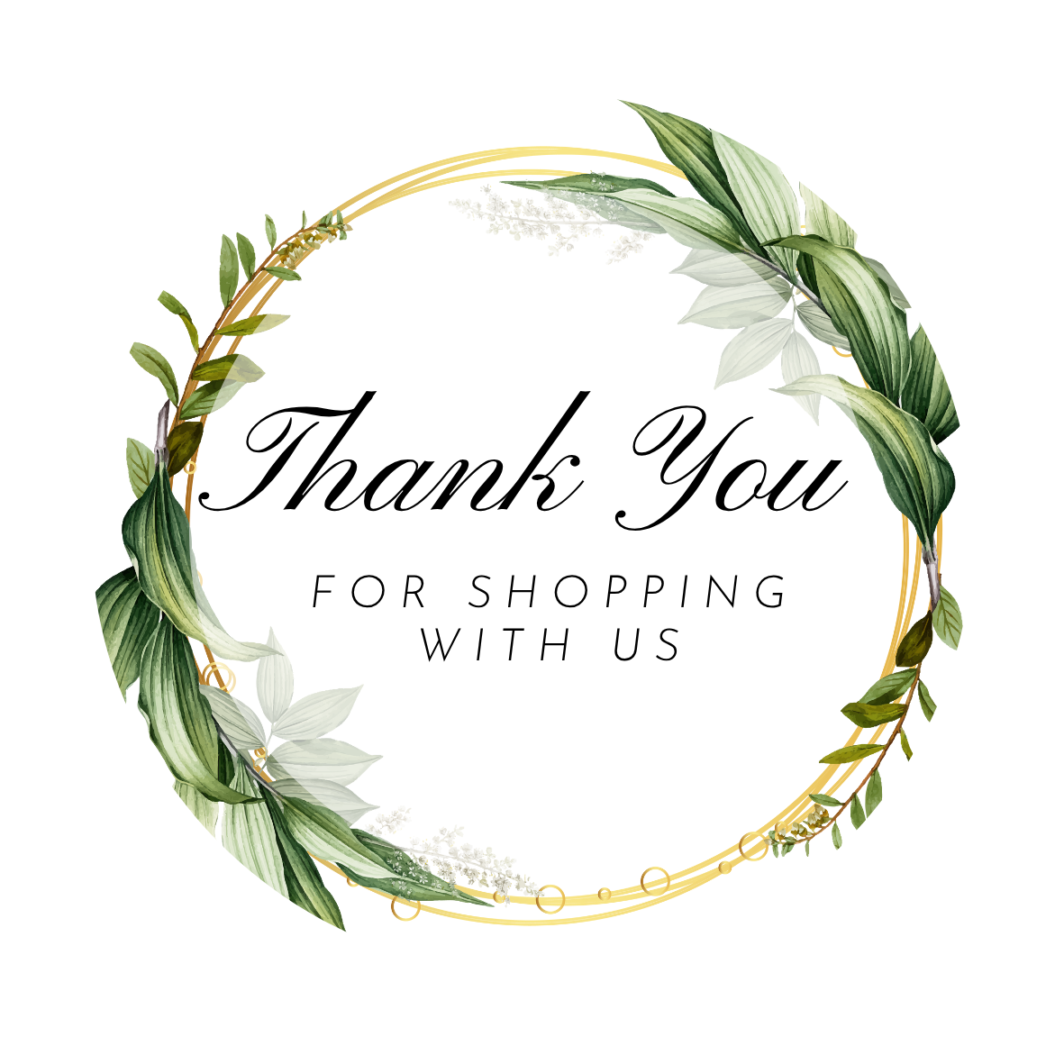 Thankyou Stickers - Combo of 4 Designs - Image 2