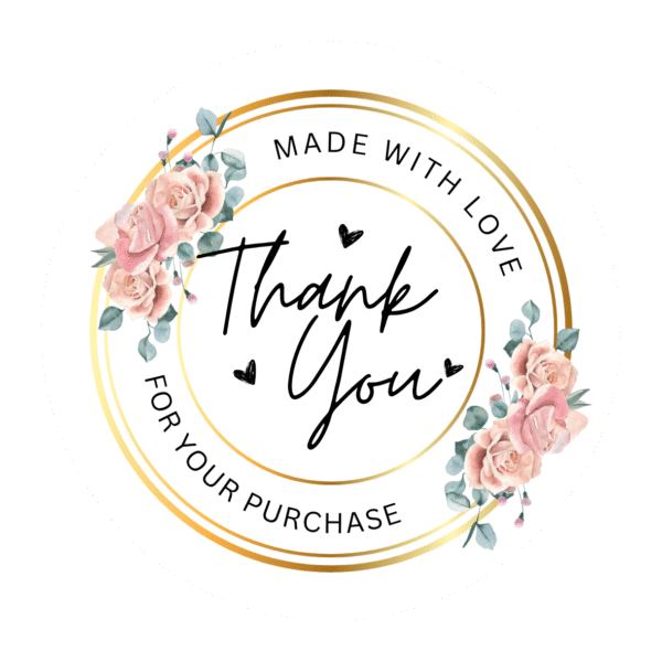 Thankyou Stickers - Combo of 4 Designs - Image 3