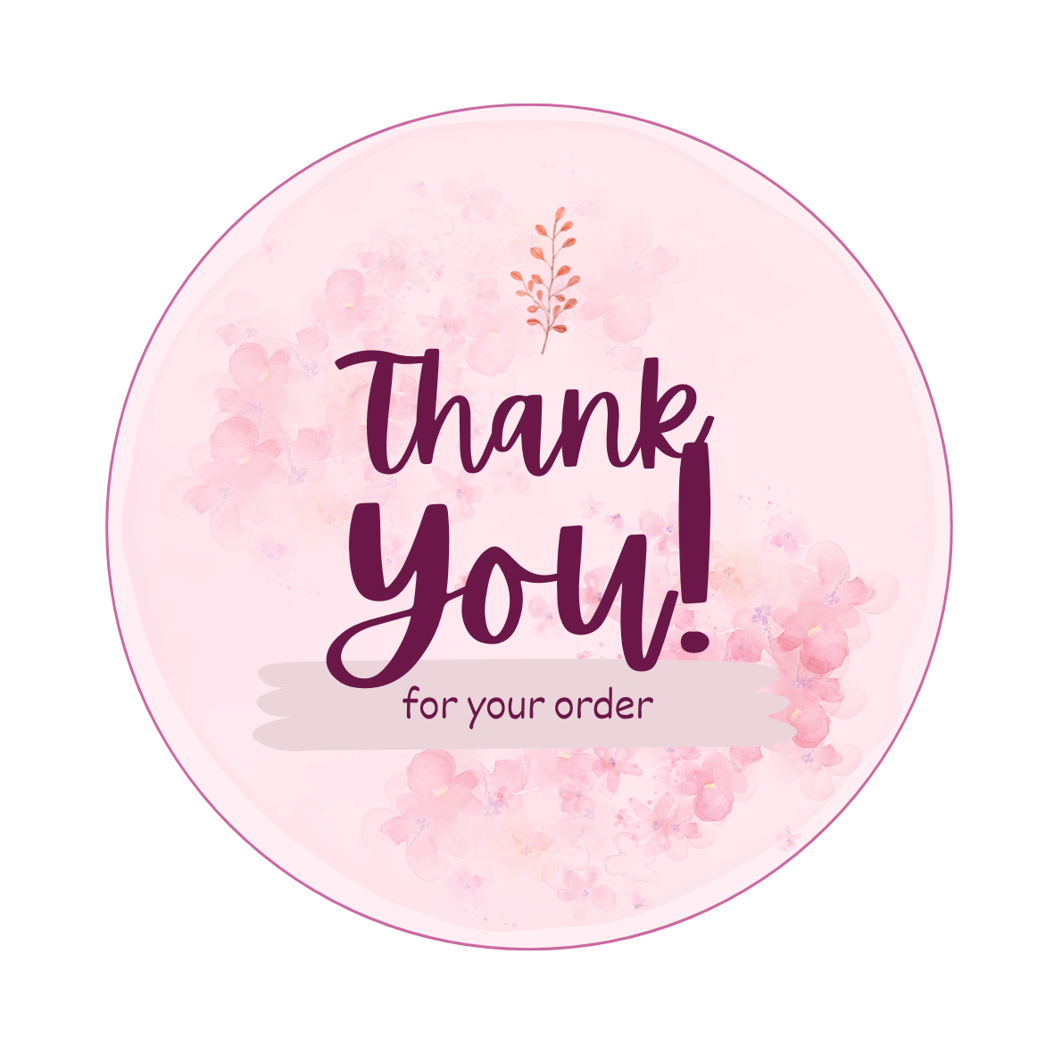 Thankyou Stickers - Combo of 4 Designs - Image 5