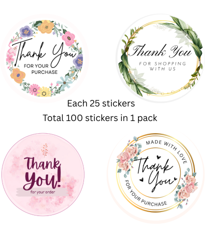 Each 25 stickers